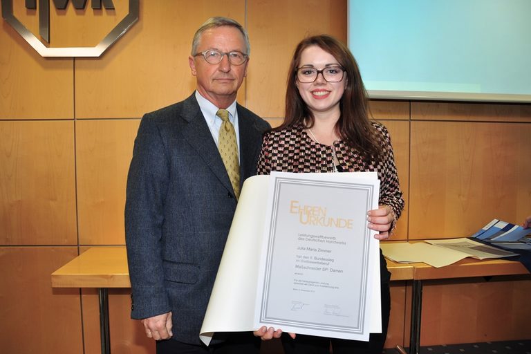 Abschlussfeier Praktischer Leistungswettbewerb 2016, 22. Januar 2016, Tagungszentrum der Handwerkskammer Trier