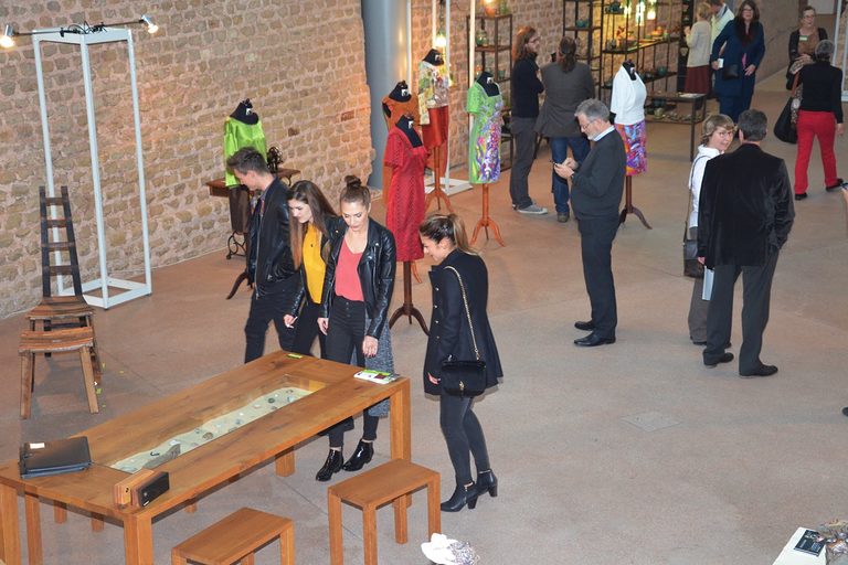 Vernissage der Werkform-Jahresausstellung - 09. Oktober 2015 - Trierer Viemarktthermen - Bilder: Constanze Knaack-Schweigstill