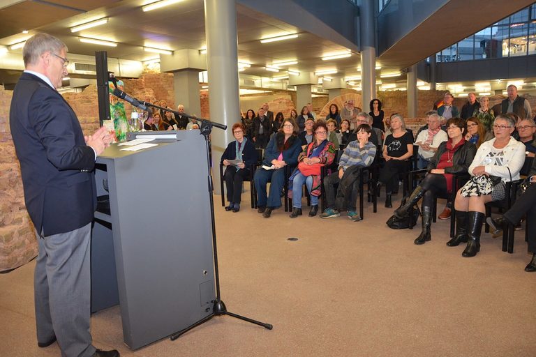 Vernissage der Werkform-Jahresausstellung - 09. Oktober 2015 - Trierer Viemarktthermen - Bilder: Constanze Knaack-Schweigstill