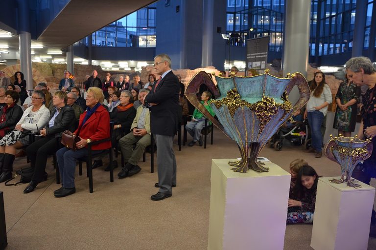 Vernissage der Werkform-Jahresausstellung - 09. Oktober 2015 - Trierer Viemarktthermen - Bilder: Constanze Knaack-Schweigstill