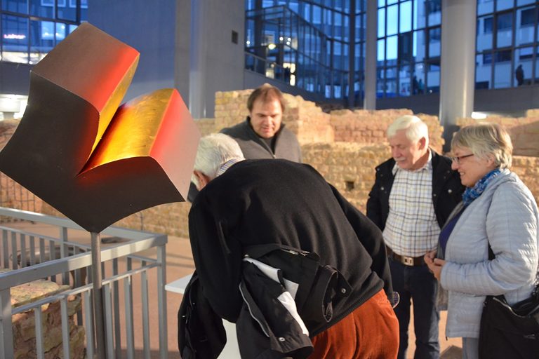 Vernissage der Werkform-Jahresausstellung - 09. Oktober 2015 - Trierer Viemarktthermen - Bilder: Constanze Knaack-Schweigstill