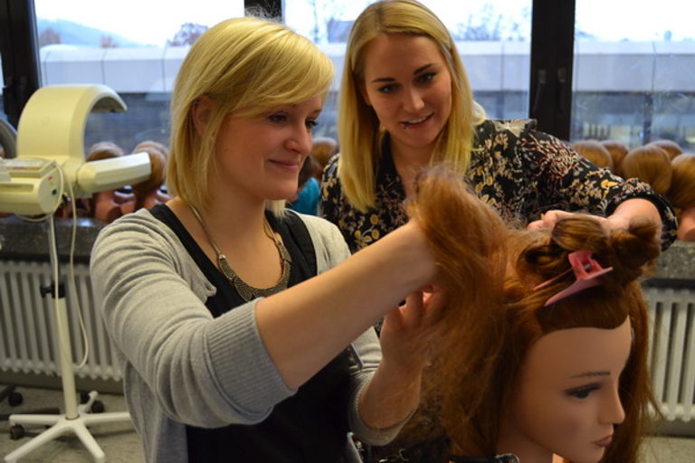 Friseure Lehrlingsaustausch mit dem CFA Bourges 10