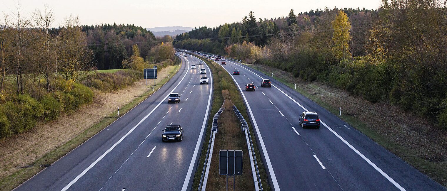 Verkehr Autobahn
